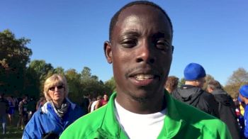 Edward Cheserek gets to know Nationals course with runner up finish