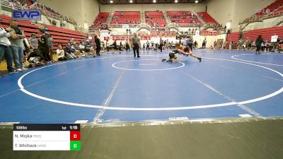 106 lbs Final - Noah Majka, Prodigy Elite vs Ty Whitlock, Harrah Little League Wrestling