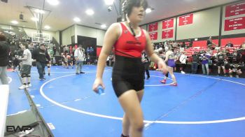 145 lbs Final - Maggie Beaird, Mannford vs Kristina Sarmiento, Tulsa Hale