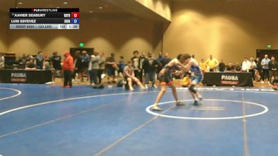 120 lbs Quarters - Xavier Seabury, KD Training vs Luis Estevez, Savage