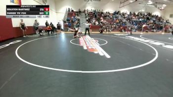 126 lbs Champ. Round 2 - Braxton Martinez, Star Valley vs Parker `pk` Fox, Natrona County
