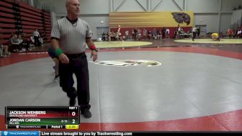 141 lbs 1st Place Match - Jackson Wenberg, Graceland University vs Jordan Carson, Millikin