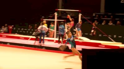 Romania, Laura Jurca, FX - 2015 World Championships Podium Training