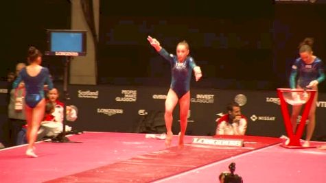 Romania, Silvia Zarzu, VT - 2015 World Championships Podium Training