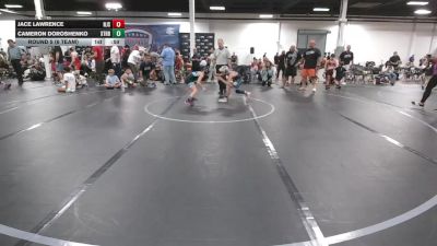 72 lbs Round 5 (6 Team) - Jace Lawrence, NJ Squeeze vs Cameron Doroshenko, Xtreme Team Black