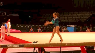 Romania, Andreea Iridon, BB - 2015 World Championships Podium Training