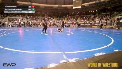 70 lbs Consolation - Ulysses Funk, Team Conquer Wrestling vs Waylon Cartwright, Keystone Wrestling Club