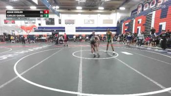 144 lbs Cons. Round 2 - Adam Engles, Hillcrest vs Carlos Garcia, Cajon