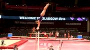 Russia, Daria Spiridonova, UB - 2015 World Championships Podium Training