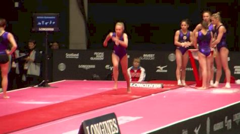 Russia, Daria Spiridonova, VT - 2015 World Championships Podium Training