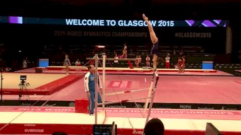 Russia, Maria Kharenkova, UB - 2015 World Championships Podium Training