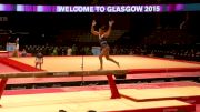Great Britain, Ellie Downie, BB - 2015 World Championships Podium Training