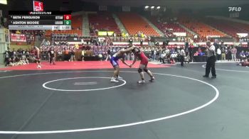 215 lbs Semifinal - Ashton Moore, Louisburg Hs vs Seth Ferguson, Ottawa Hs