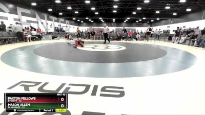 65 lbs Placement Matches (8 Team) - Paxton Fellows, Dynasty vs Mason Allen, PA Alliance