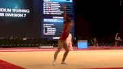 China, Wang Yan, FX - 2015 World Championships Podium Training