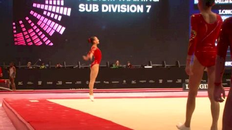 China, Mao Yi, FX - 2015 World Championships Podium Training