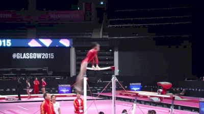 China, Shang Chunsong, UB - 2015 World Championships Podium Training