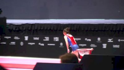 North Korea, Hong Un-jong, VT - 2015 World Championships Podium Training