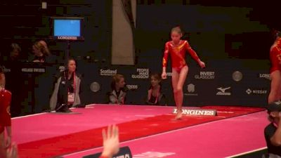 China, Shang Chunsong, VT - 2015 World Championships Podium Training