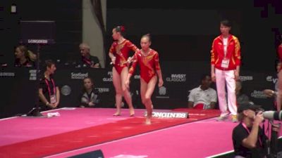 China, Mao Yi, VT - 2015 World Championships Podium Training