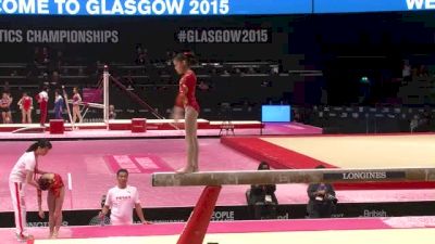 China, Shang Chunsong, BB - 2015 World Championships Podium Training