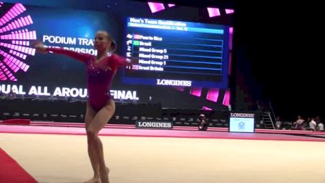 USA, Madison Kocian, FX - 2015 World Championships Podium Training