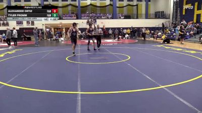 165 lbs Consi Of 16 #2 - Alexander Ortiz, Franklin & Marshall vs Tyler Fromm, Franklin & Marshall