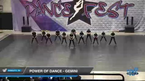 Power of Dance - Gemini [2021 Youth - Hip Hop - Small Day 2] 2021 Badger Championship & DanceFest Milwaukee