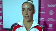 Aly Raisman Getting Jitters Out Before First Worlds In Four Years - Podium Training, 2015 World Championships