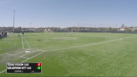 Texas Fusion 16U vs. San Antonio HITT 16U, 10-17-15 - Texas Bombers Exposure