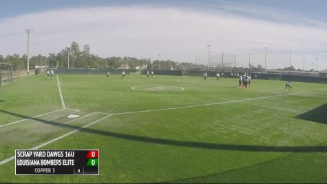 Scrap Yard Dawgs 16U vs. Louisianna Bombers Elite, 10-17-15 - Texas Bombers Exposure