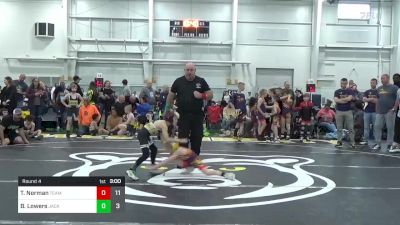 55 lbs Round 4 - Tibby Norman, Team Palmetto vs Bronson Lowers, Jacket Wrestling Club