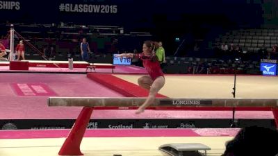 Australia, Georgia Godwin, BB - 2015 World Championships Podium Training