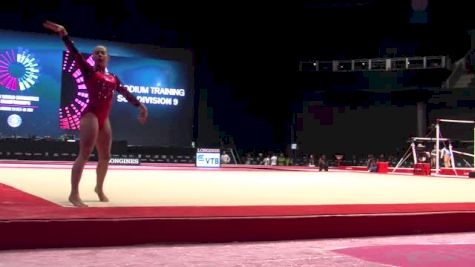 Australia, Madelaine Leydin, FX - 2015 World Championships Podium Training