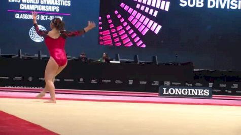 Australia, Georgia Godwin, FX - 2015 World Championships Podium Training