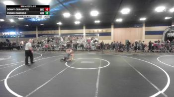 109 lbs Consi Of 32 #2 - Sonny Cervantes, Sbtc Lv vs Pedro Carcedo, Apex - Michigan