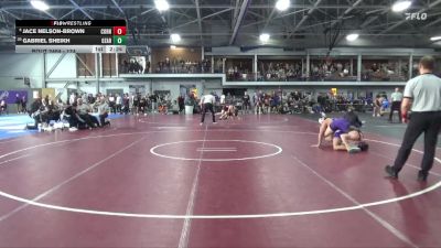 174 lbs Cons. Round 3 - Jace Nelson-Brown, Cornell College vs Gabriel Sheikh, University Of The Ozarks