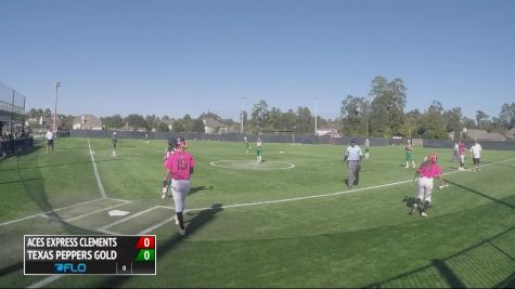 Aces Express Clements vs. Texas Peppers Gold, 10-18-15 - Texas Bombers Exposure