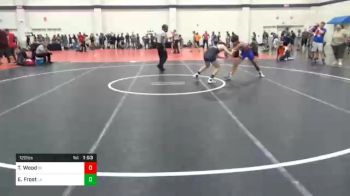 120 lbs Prelims - Tony Wood, IN vs Evan Frost, LA