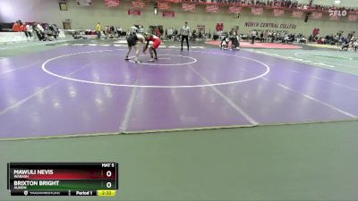 165 lbs Cons. Round 3 - Mawuli Nevis, Wabash vs Brixton Bright, Albion