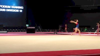 Armenia, Houry Gebeshian, FX - 2015 World Championships Podium Training