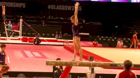 Russia, Maria Kharenkova, BB - 2015 World Championships Podium Training