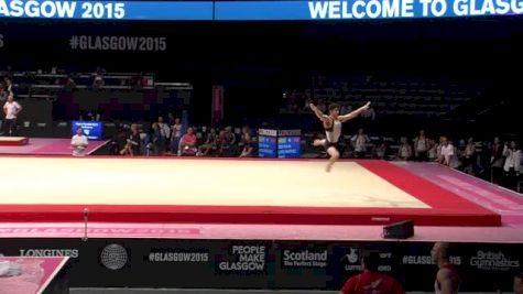 Brazil, Arthur Mariano, FX - 2015 World Championships Podium Training