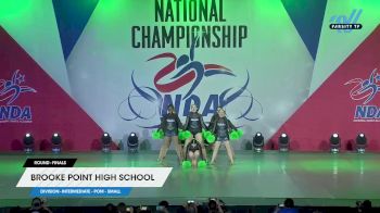 Brooke Point High School [2025 Intermediate - Pom - Small Finals] 2025 NDA High School National Championship