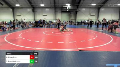 160 lbs Rr Rnd 2 - Cayden Powell, Ringgold Middle School vs Zane Bovenizer, West Forsyth