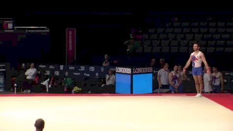 Great Britain, James Hall, FX - 2015 World Championships Podium Training