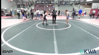 67 lbs 2nd Place - Colson Beckley, Team Tulsa Wrestling Club vs Huck Olsen, Mojo Grappling Academy
