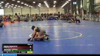 96 lbs Round 2 (6 Team) - Aidan Szewczyk, Combat WC vs Anthony Ciotoli, Team Sconnie