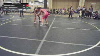 172 lbs 3rd Place - Ashveer Jhalli, BC Wrestling vs Kale Winebarger, Cowa