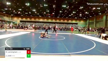 182 lbs Consi Of 16 #1 - McKade Lanningham, Columbia vs Jacob Judd, Pomona